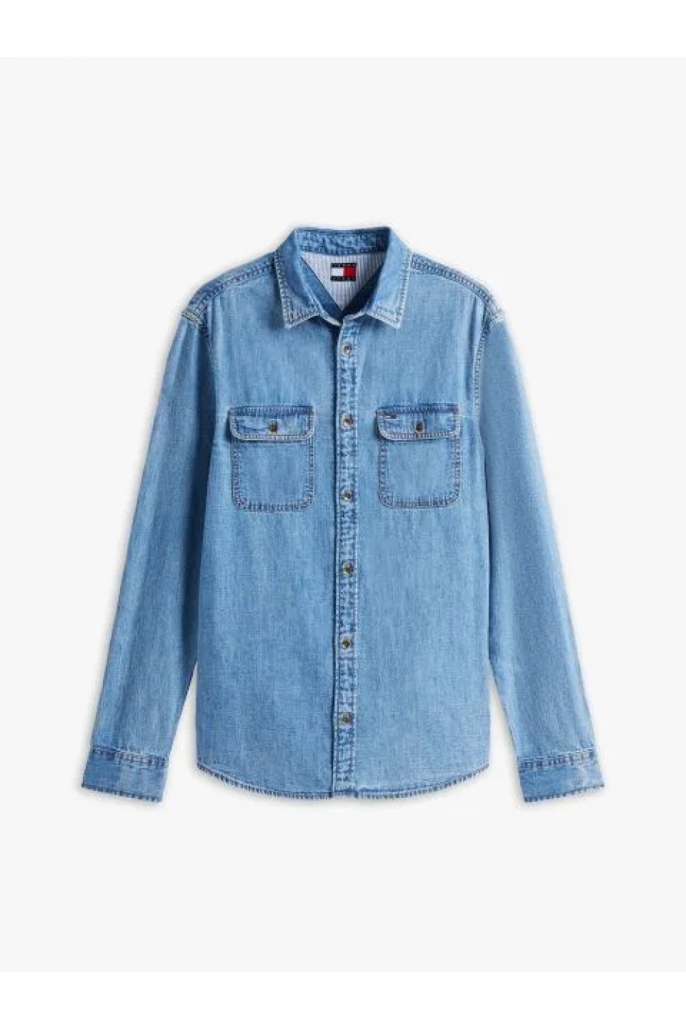 TOMMY HILFIGER TJM LS REGULAR DENIM SHIRT EXT DENIM MEDIUM DM0DM21727-1A5