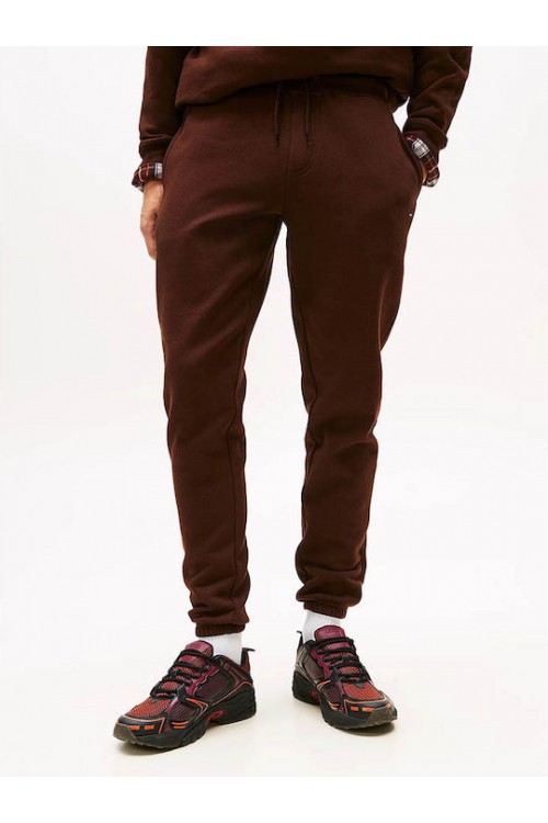TOMMY HILFIGER TJM SLIM SWEATPANT RICH BROWN DM0DM20473-GS7