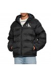 CALVIN KLEIN JEANS JACKET PUFFER MONOGRAM BLACK LV04RD528G-UB1