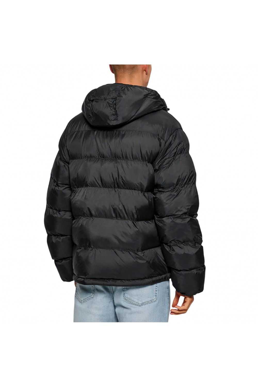 CALVIN KLEIN JEANS JACKET PUFFER MONOGRAM BLACK LV04RD528G-UB1