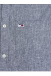 TOMMY HILFIGER TJM REG MAO LINEN BLEND SHIRT DARK NIGHT NAVY DM0DM18964-C1G