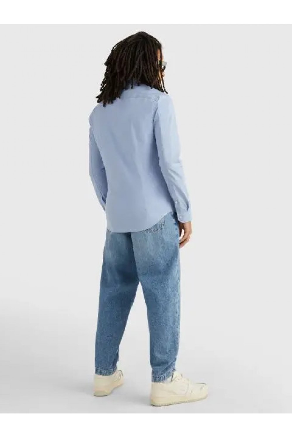 TOMMY HILFIGER TJM ORIGINAL STRETCH SHIRT LAVENDER LUSTRE DM0DM04405-556