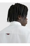 TOMMY HILFIGER TJM OVZ COLLEGE POP SHIRT WHITE DM0DM16346-YBR