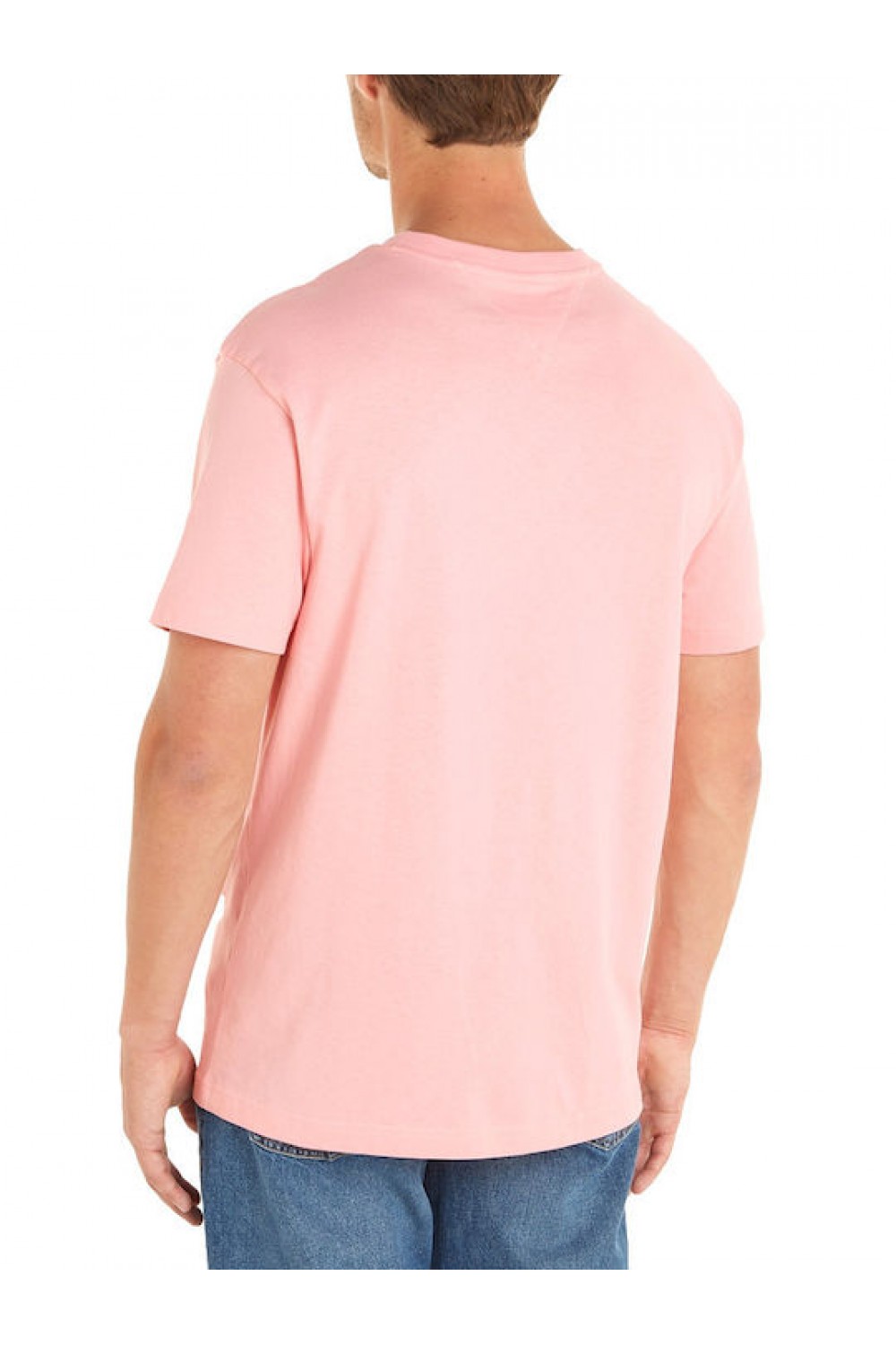 TOMMY HILFIGER TJM REG SIGNATURE TEE EXT BALLET PINK DM0DM17994-THA