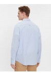 TOMMY HILFIGER TJM REG LINEN BLEND SHIRT MODERATE BLUE DM0DM18962-C3S
