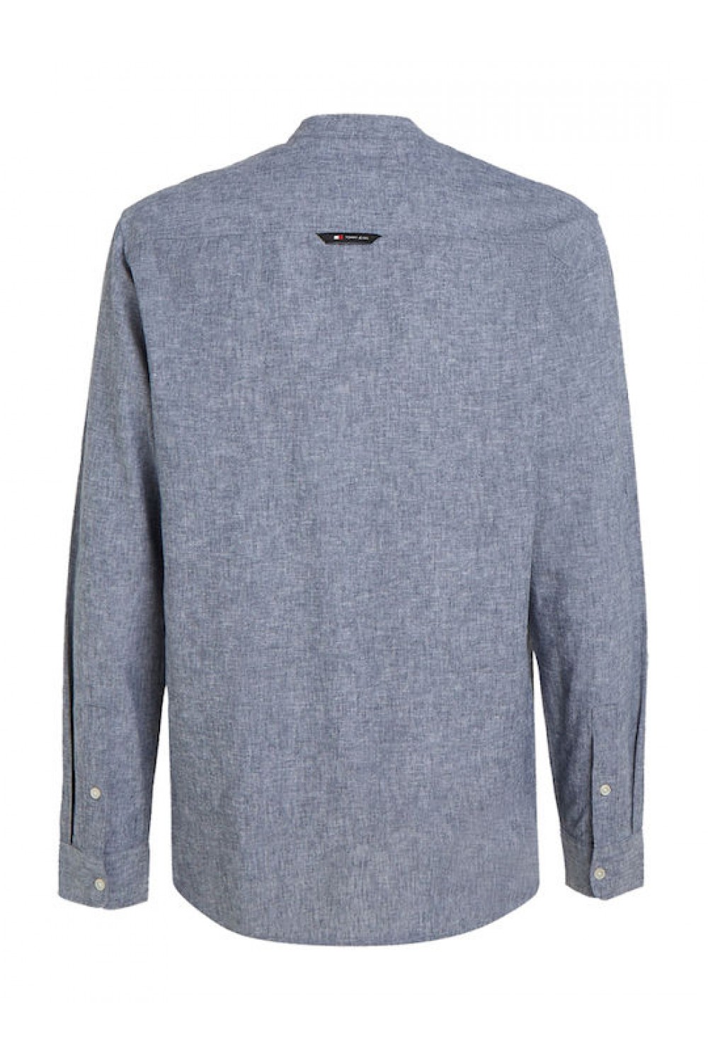 TOMMY HILFIGER TJM REG MAO LINEN BLEND SHIRT DARK NIGHT NAVY DM0DM18964-C1G