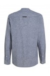 TOMMY HILFIGER TJM REG MAO LINEN BLEND SHIRT DARK NIGHT NAVY DM0DM18964-C1G
