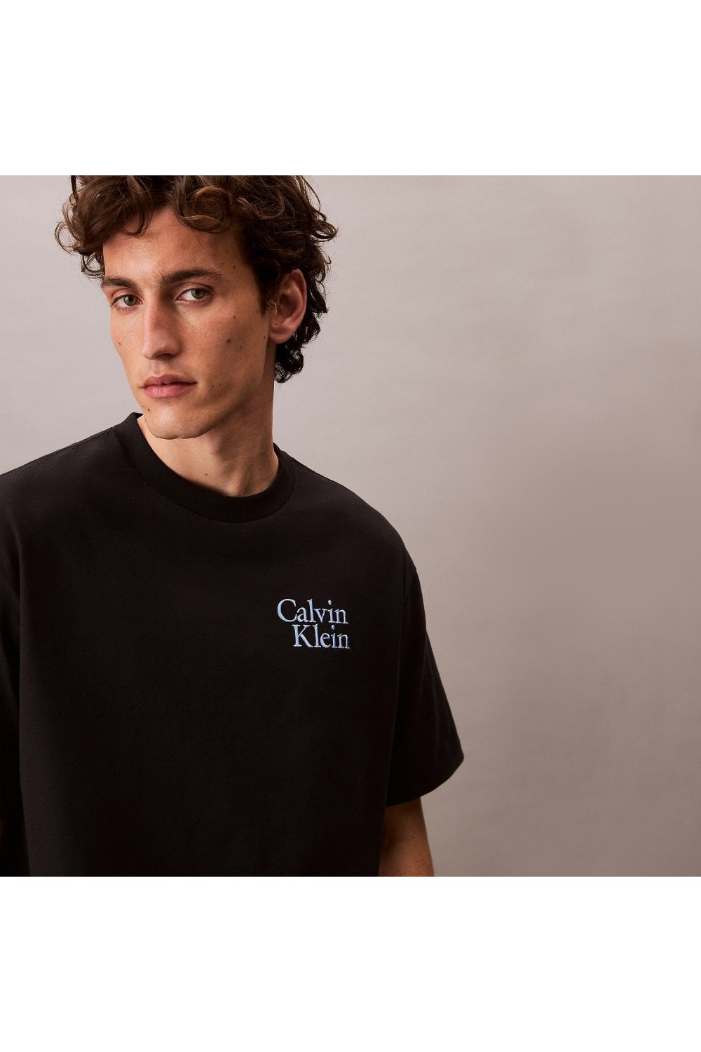 CALVIN KLEIN JEANS T-SHIRT ENGRAVED MONOLOGO BLACK LV04RC808G-UB1