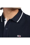 TOMMY HILFIGER T-SHIRT POLO TJM REG TIPPED DARK NIGHT NAVY DM0DM20745-C1G