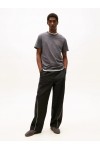 TOMMY JEANS TJM SLIM LINEAR CHEST TEE BLACK WALNUT DM0DM21780-GW1