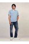 TOMMY HILFIGER T-SHIRT POLO TJM REG TIPPED COLORADO BLUE DM0DM20745-DY6