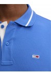 TOMMY HILFIGER T-SHIRT POLO TJM REG TIPPED TEMPO BLUE DM0DM20745-C6E