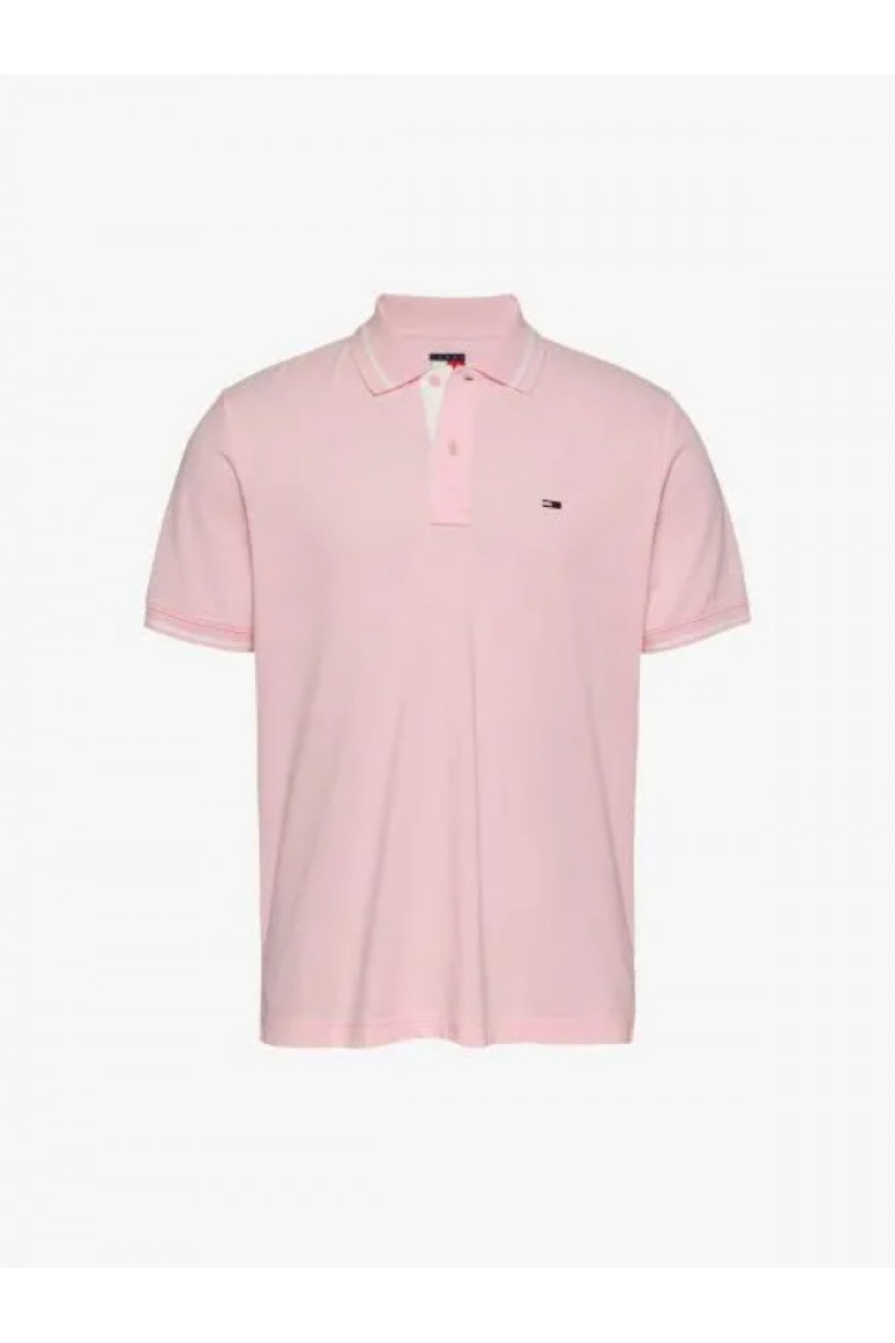 TOMMY HILFIGER T-SHIRT POLO TJM REG TIPPED PRECIOUS PINK DM0DM20745-TH3