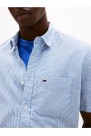 TOMMY HILFIGER SHIRT REG SEERSUCKER COLORADO BLUE STRIPES DM0DM20891-DY6
