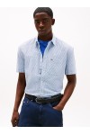 TOMMY HILFIGER SHIRT REG SEERSUCKER COLORADO BLUE STRIPES DM0DM20891-DY6