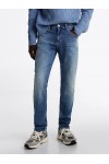 TOMMY HILFIGER DENIM JEANS SCANTON WHISKERED SLIM MEDIUM BLUE DM0DM21137-1A5