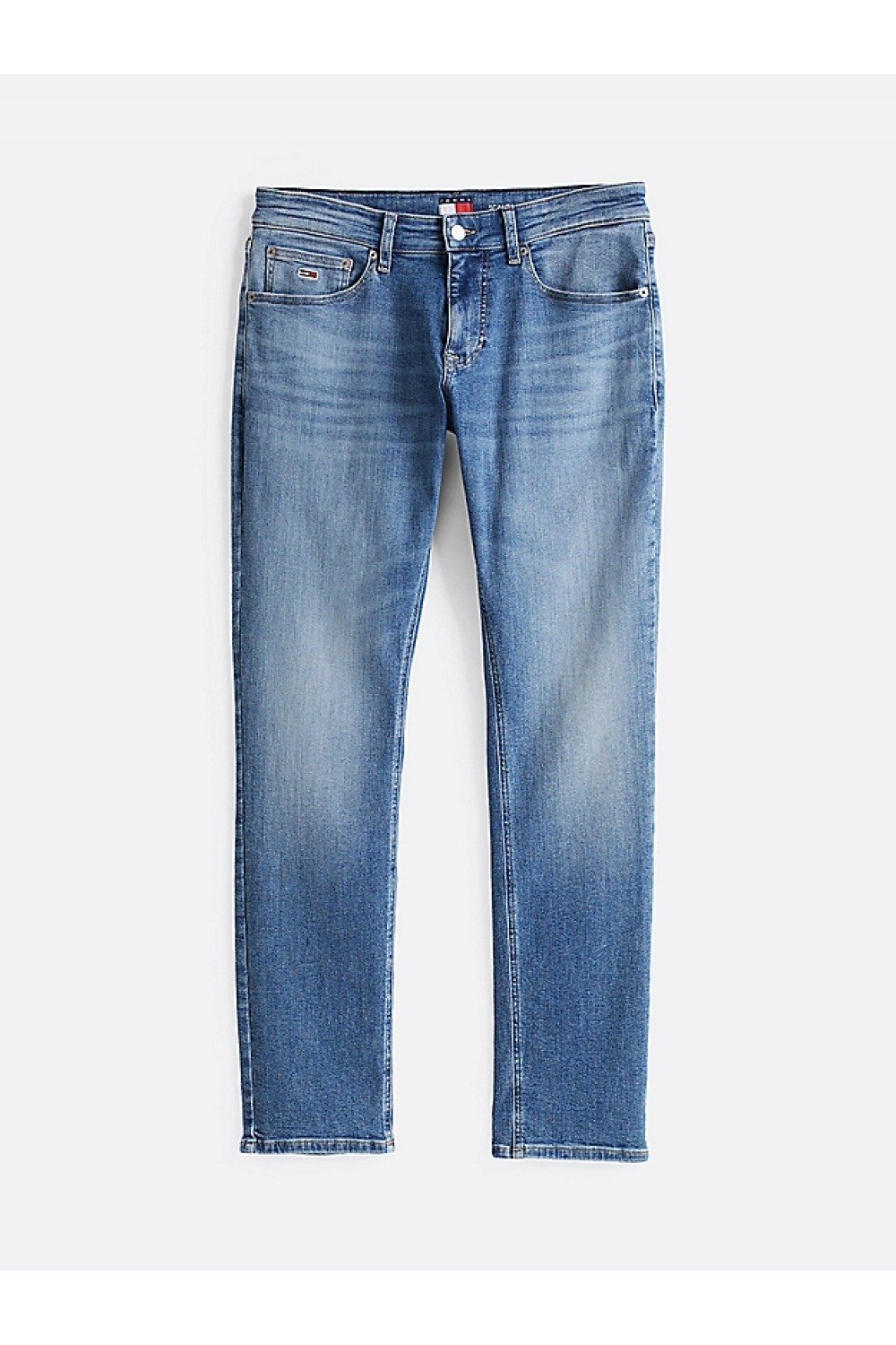 TOMMY HILFIGER DENIM JEANS SCANTON WHISKERED SLIM MEDIUM BLUE DM0DM21137-1A5