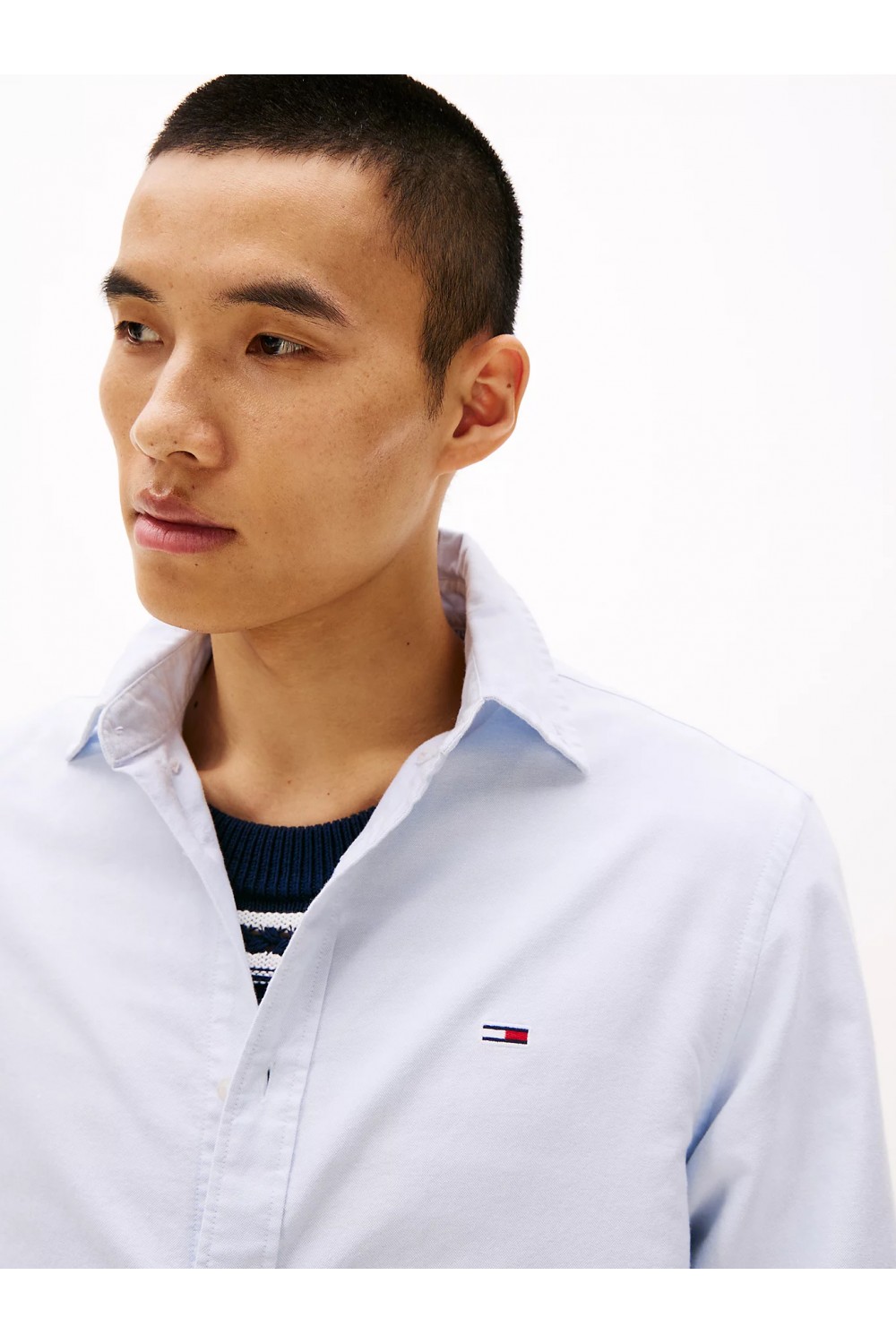 TOMMY HILFIGER SHIRT TJM REG OXFORD SWEET BLUE DM0DM21298-C3Q