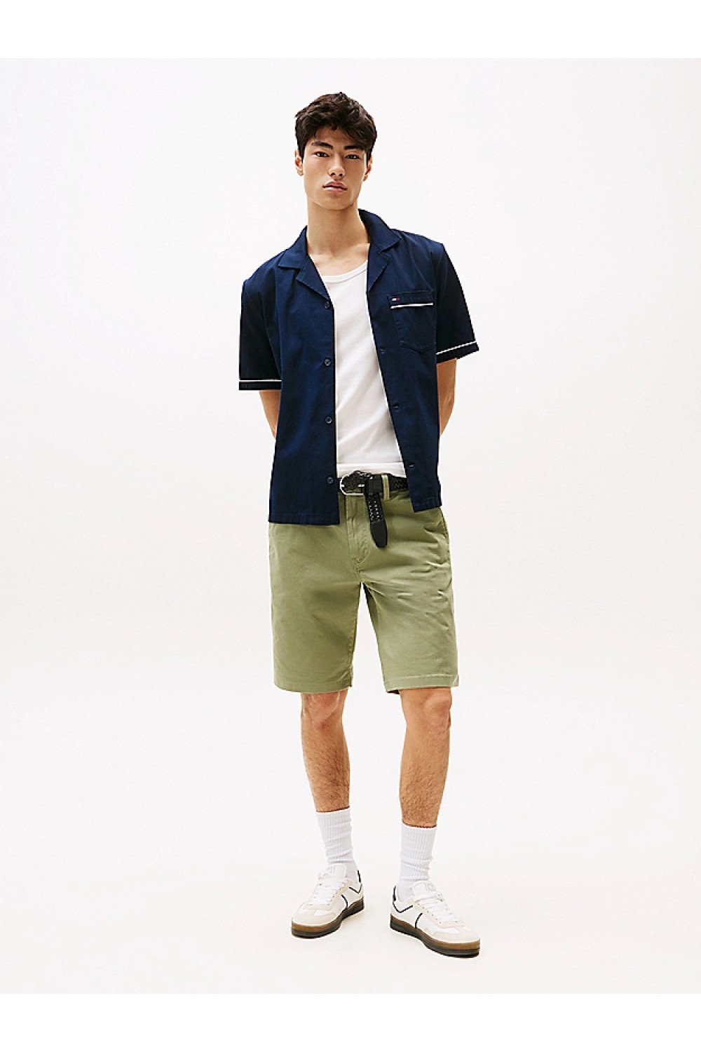TOMMY HILFIGER SCANTON SHORTS ARUBA GREEN DM0DM21950-MR6
