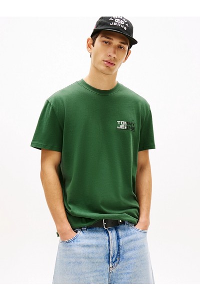 TOMMY HILFIGER TJM REGULAR FIT GYM BLOCK SHADOW PINE DM0DM22536-MBL