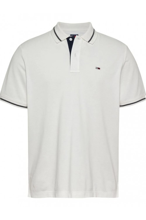 TOMMY HILFIGER T-SHIRT POLO TJM REG TIPPED WITHE DM0DM20745-YBL