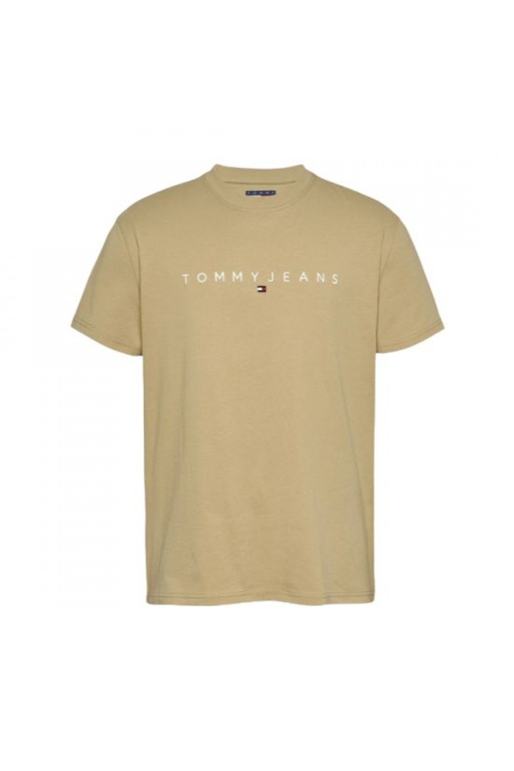 TOMMY HILFIGER T-SHIRT TJM REG LINEAR LOGO RELIC TAN DM0DM20744-ACT