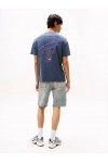 TOMMY HILFIGER T-SHIRT TJM RELAXED FIT BACK LOGO GRAPHIC DARK NIGHT NAVY DM0DM20768-C1G