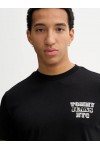 TOMMY HILFIGER T-SHIRT TJM SLIM ENTRY BILLS TEE BLACK DM0DM22321-BDS
