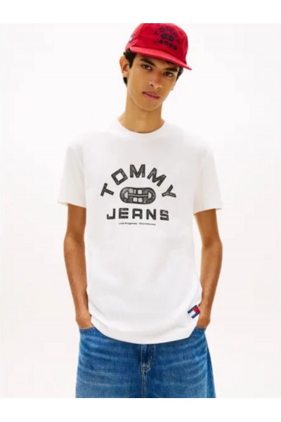 TOMMY HILFIGER TJM REGULAR FIT GYM WHITE DM0DM22551-YBL