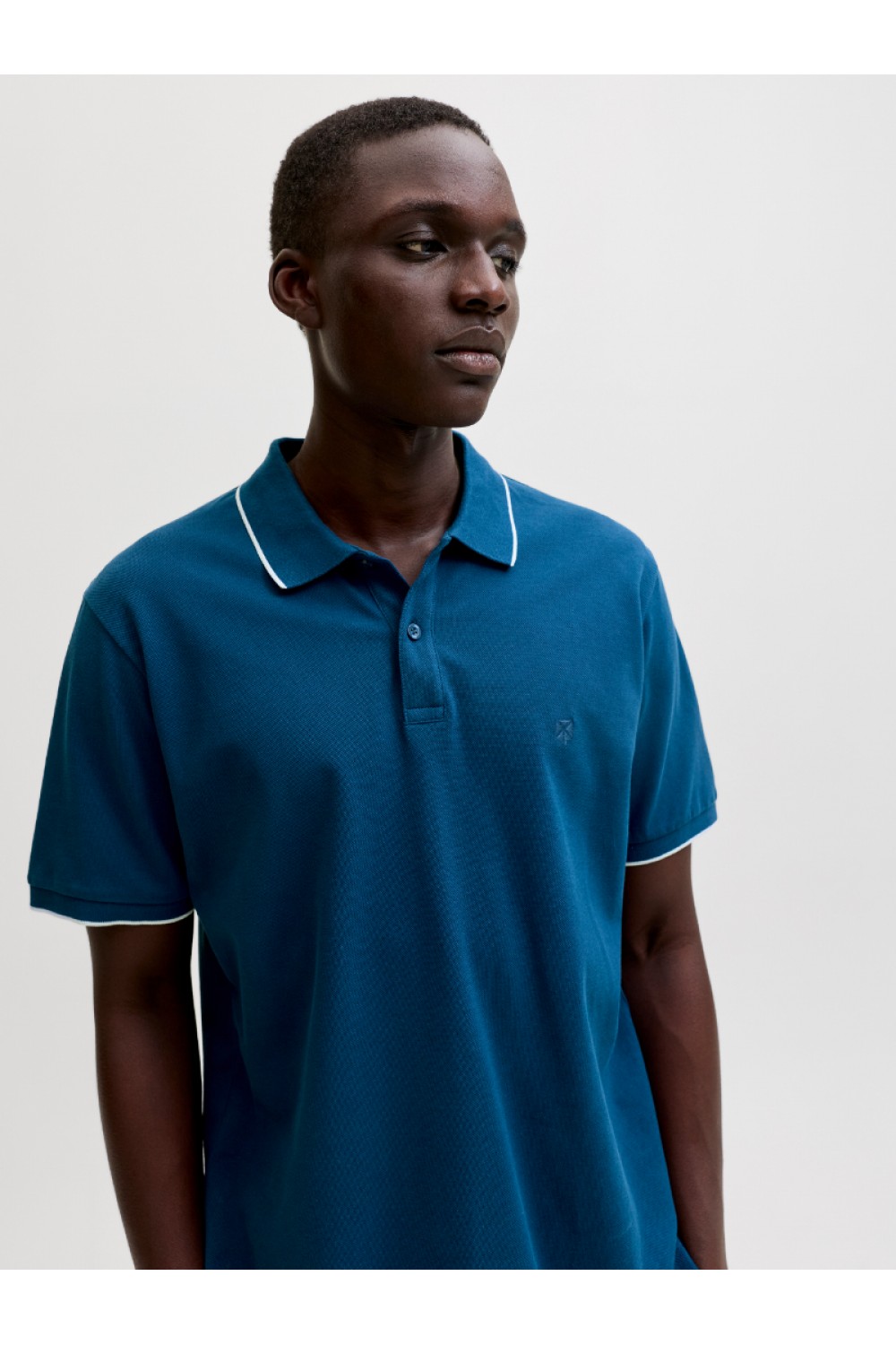 JACK & JONES BLAWESTON SS POLO ESTATE BLUE 12297755