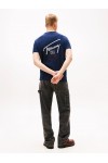 TOMMY HILFIGER T-SHIRT TJM REG SIGN BACKPRINT ECRU DM0DM22320-YBL