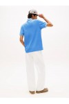 TOMMY HILFIGER TJM REGULAR FIT TIPPED POLO SHIRT BLUE TWILIGHT DM0DM22700-C38