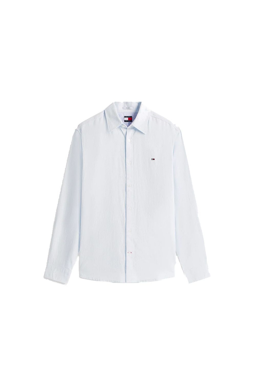 TOMMY HILFIGER TJM LINEN BLEND SHIRT SWEAT BLUE DM0DM22761-C3Q