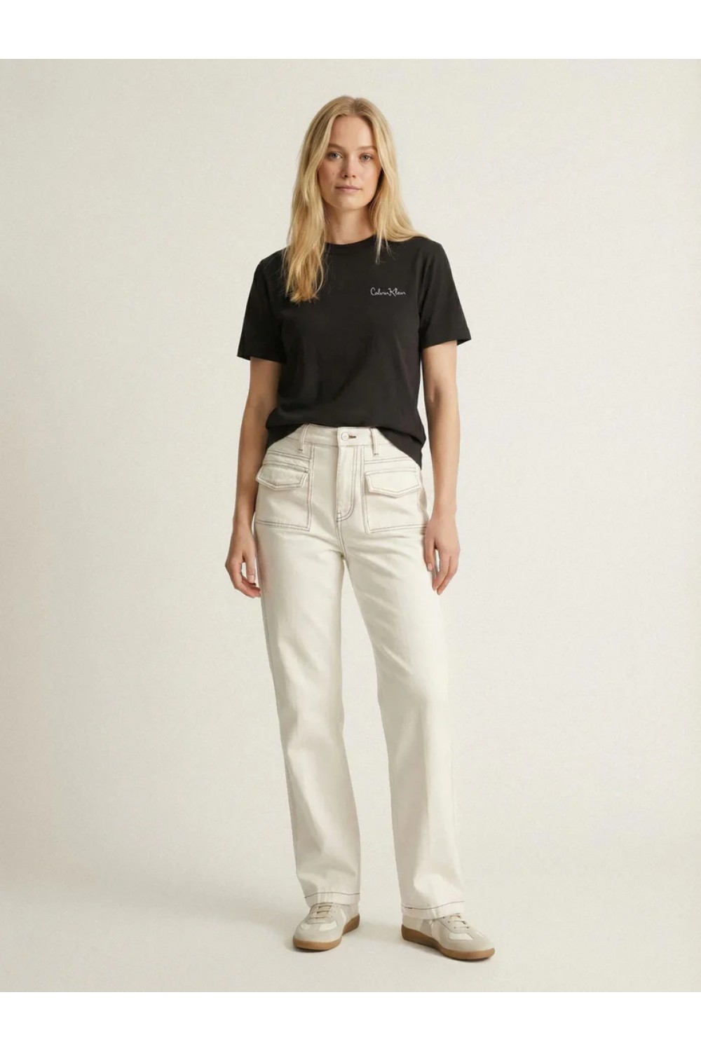 CALVIN KLEIN JEANS LOGO GRAPHIC T-SHIRT BLACK LV047E809G-UB1