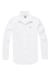 TOMMY HILFIGER TJM ORIGINAL STRETCH POPLIN SHIRT WHITE DM0DM04405-100