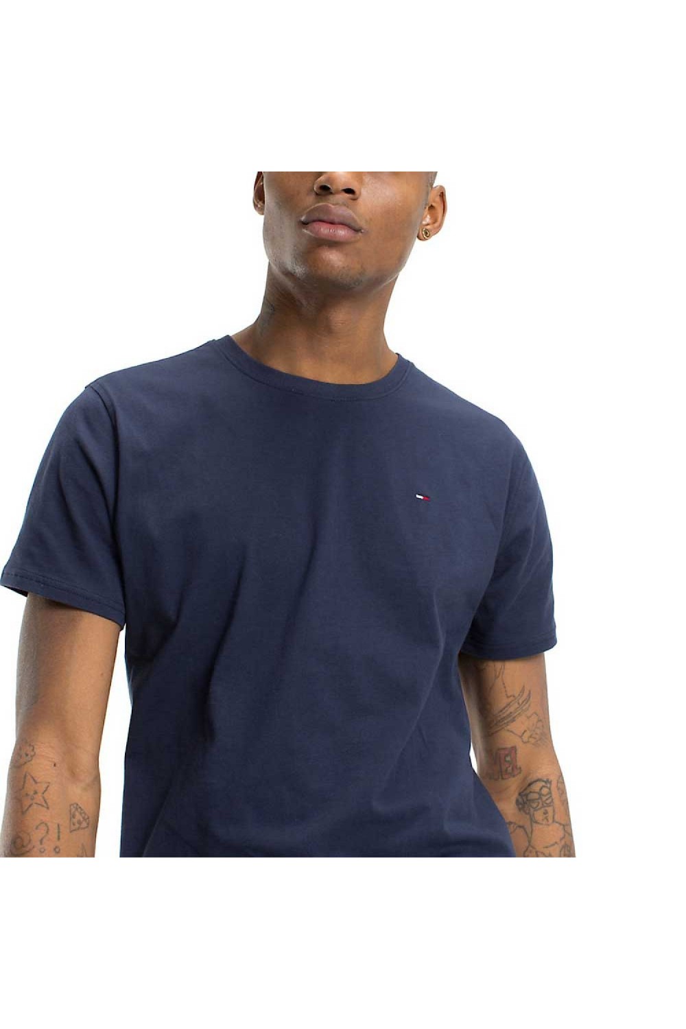 TOMMY HILFIGER TJM ORIGINAL JERSEY T-SHIRT NAVY BLUE DM0DM04411-002