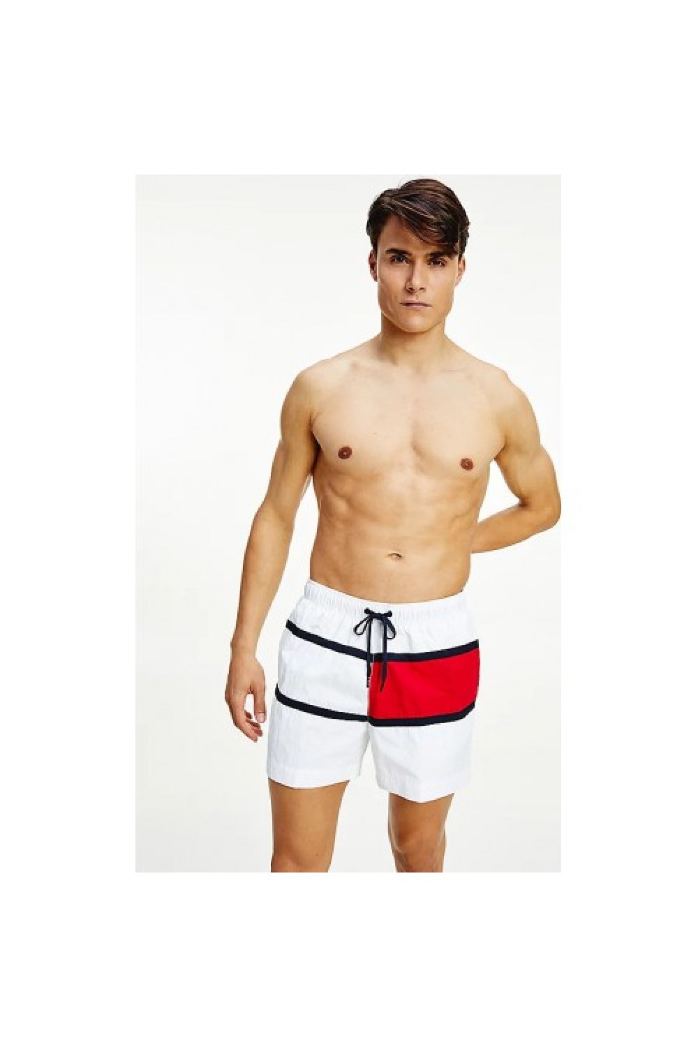 TOMMY HILFIGER MEDIUM DRAWSTRING WHITE UM0UM02055-YBR