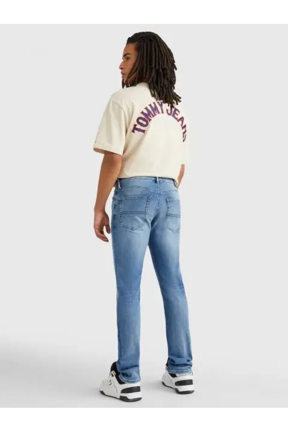 TOMMY HILFIGER SCANTON SLIM BG3337 DENIM MEDIUM DM0DM16056-1A5