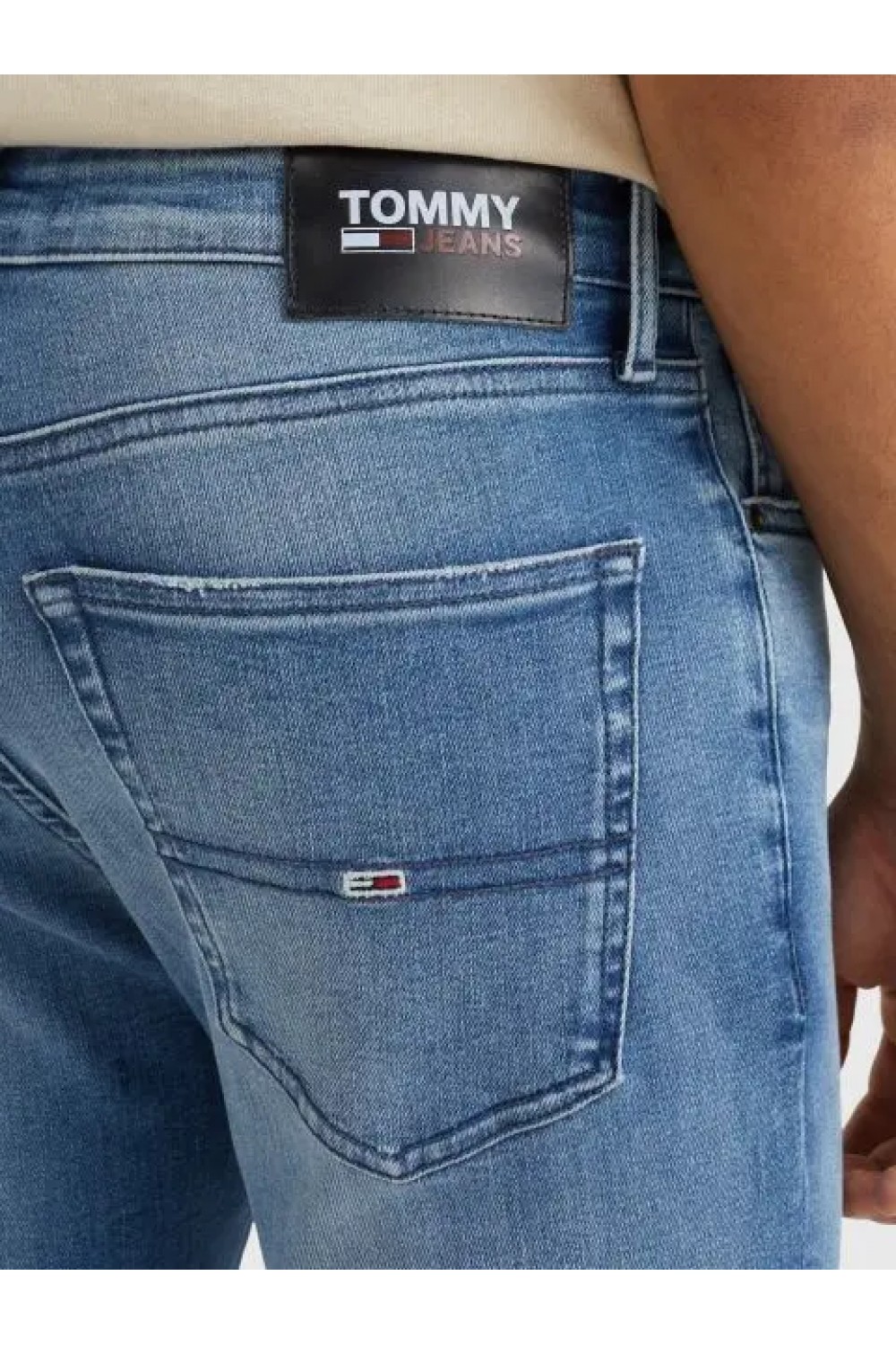 TOMMY HILFIGER SCANTON SLIM BG3337 DENIM MEDIUM DM0DM16056-1A5