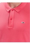 TOMMY HILFIGER TJM SLIM PLACKET POLO LASER PINK DM0DM15940-TJN