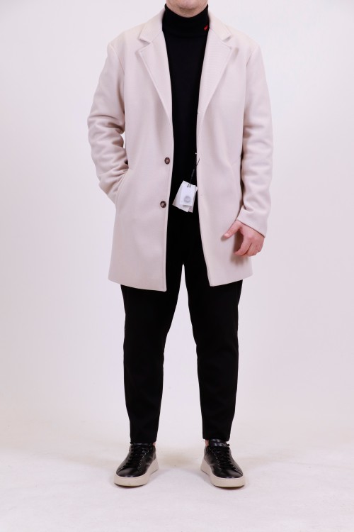 VITTORIO COAT FEEL STONE 400-2324-BIAGI