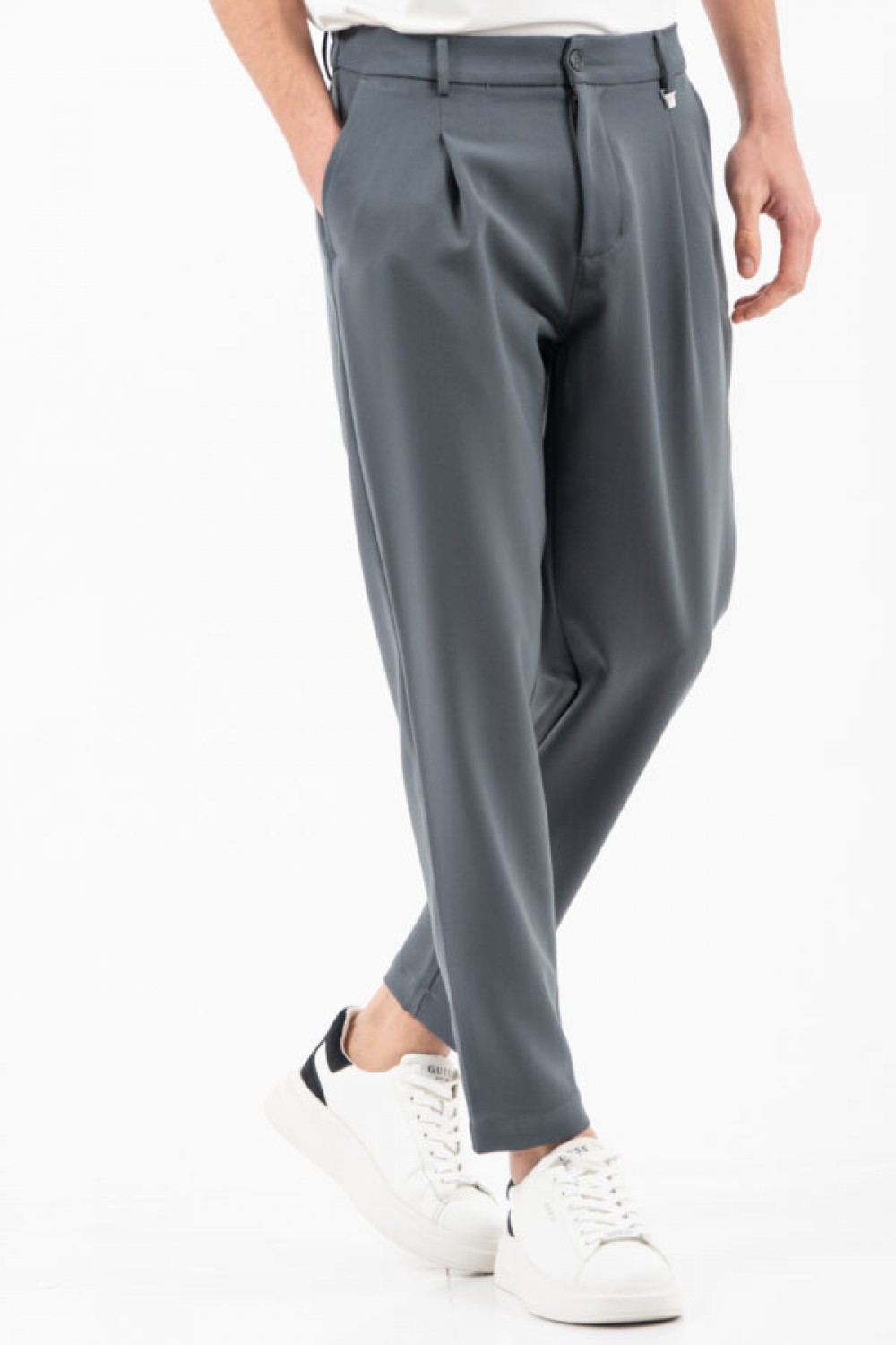 VITTORIO SET SHIRT & PANTS GREY 300-2526-MORRONE