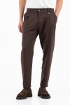 VITTORIO SET SHIRT & PANTS BROWN 300-2526-MORRONE