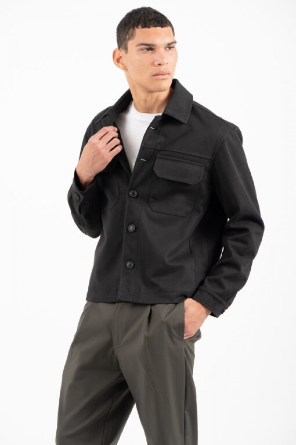 VITTORIO JACKET BLACK 600-2526-MOZZIO