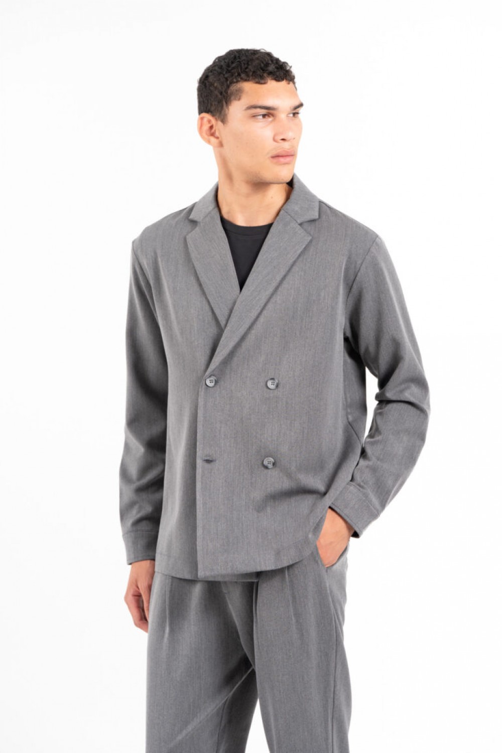 VITTORIO SET OVERSHIRT & PANTS GREY 300-2526-ARZANO