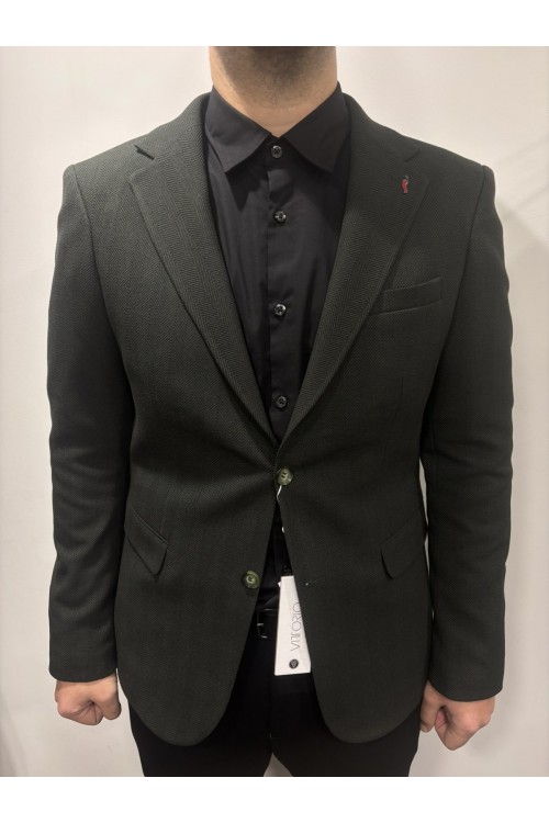 VITTORIO BLAZER SLIM FIT DARK GREEN-OLIVE 900-2526-LUCITO