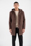 VITTORIO COAT BROWN 400-2526-STABIO