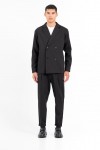 VITTORIO SET OVERSHIRT & PANTS BLACK 300-2526-ARZANO