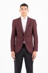 VITTORIO BLAZER SLIM FIT BORDEAUX 900-2526-SAZANO