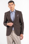 VITTORIO BLAZER SLIM FIT BROWN 900-2526-SAZANO